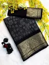 Wow Qalamqari Dola Silk Flower Design Fancy Saree Orders In India